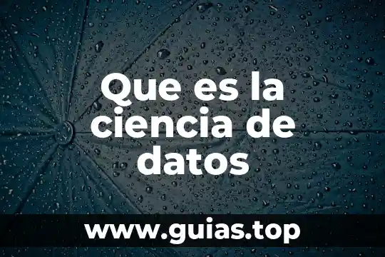 Que es kdd de datos redalyc 3 Que es la ciencia de datos