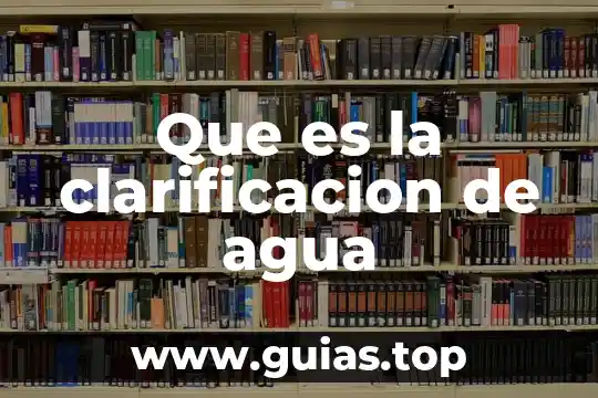 Que es lo que nos hace inteligentes 5 Que es la clarificacion de agua
