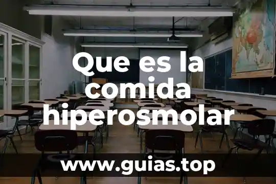 Que es hamachi comida 3 Que es la comida hiperosmolar