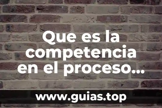 Que es el proceso economico concepto 8 Que es la competencia en el proceso administrativo
