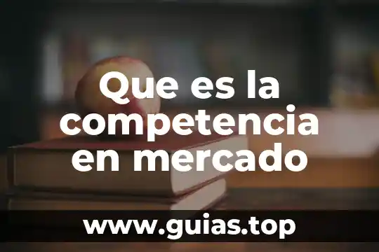 Que es el mercado de dinero macroeconomia 8 Que es la competencia en mercado