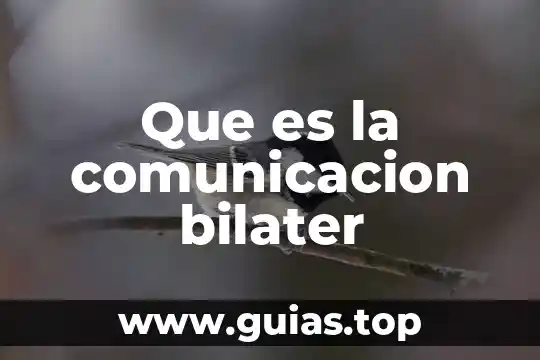 La comunicacion corporativa que es 7 Que es la comunicacion bilater