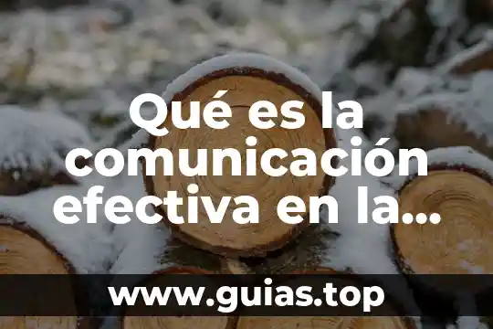 Qué es taza donimal y efectiva 8 Qué es la comunicación efectiva en la empresa