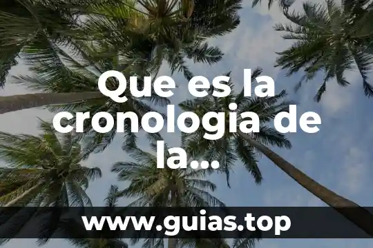 Que es investigacion de mercado concepto 5 Que es la cronologia de la investigacion