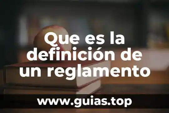 Qué es un denominador definición 6 Que es la definición de un reglamento