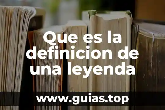 Qué es carga general definición 6 Que es la definicion de una leyenda