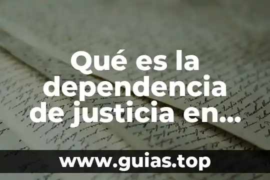 Qué es la justicia texto 4 Qué es la dependencia de justicia en México