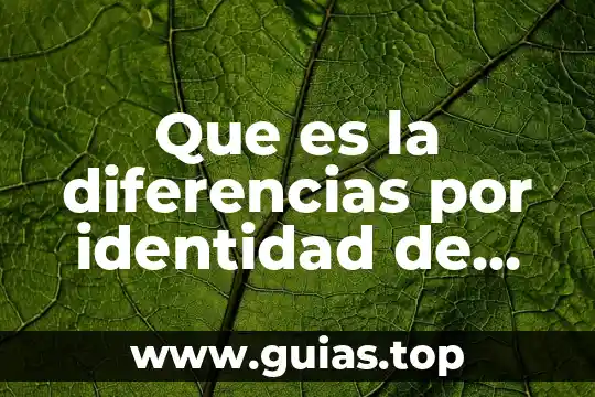 Qué es un transistor tipos y diferencias ingeniería mecafenix 3 Que es la diferencias por identidad de genero