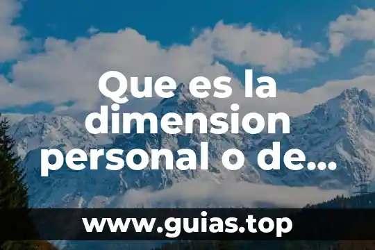 Que es ser afroamericano y afrodescendiente 4 Que es la dimension personal o de autoconocimiento