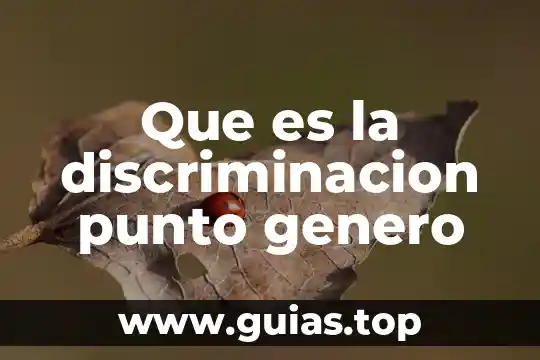 Qué es una palmera árbol o planta 3 Que es la discriminacion punto genero