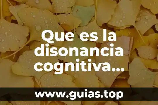 Intervención en crisis psicología que es 6 Que es la disonancia cognitiva psicologia