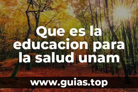 Que es la calidad de educacion en mexico 8 Que es la educacion para la salud unam