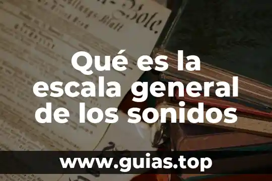 Qué es la laminitis en general 8 Qué es la escala general de los sonidos