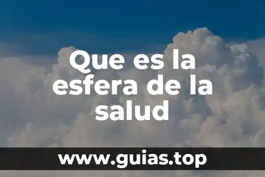 Que es una operacion combinada sencillas concepto 8 Que es la esfera de la salud