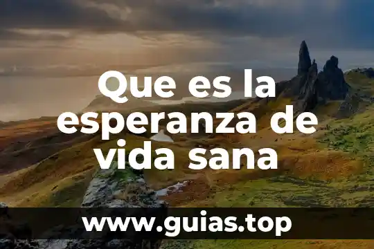 Que es lo que sana la planta del romero 5 Que es la esperanza de vida sana