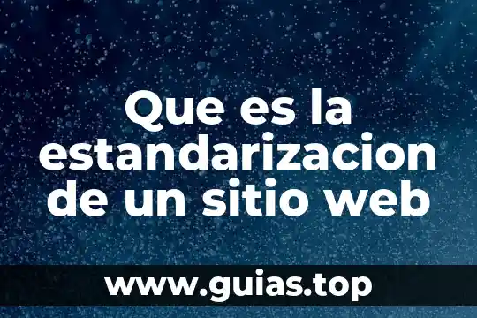 Que es la web eprints 6 Que es la estandarizacion de un sitio web