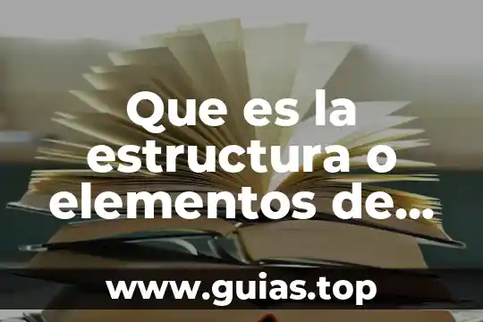 Que es la estructura deportiva 7 Que es la estructura o elementos de una monografia