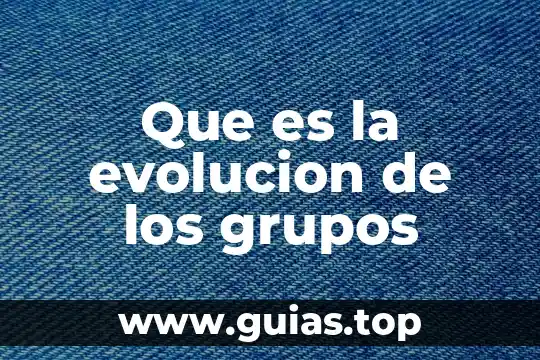 Que es la evaluacion de los grupos de trabajo 3 Que es la evolucion de los grupos