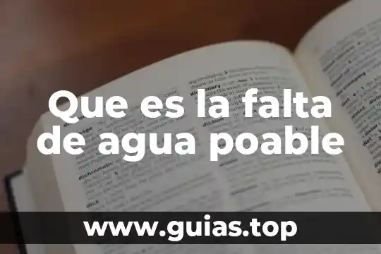 Que es punto de fusion de los metales 4 Que es la falta de agua poable
