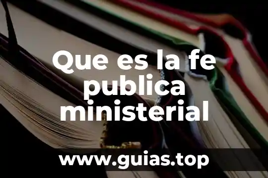 Que es una planta de ornato 5 Que es la fe publica ministerial