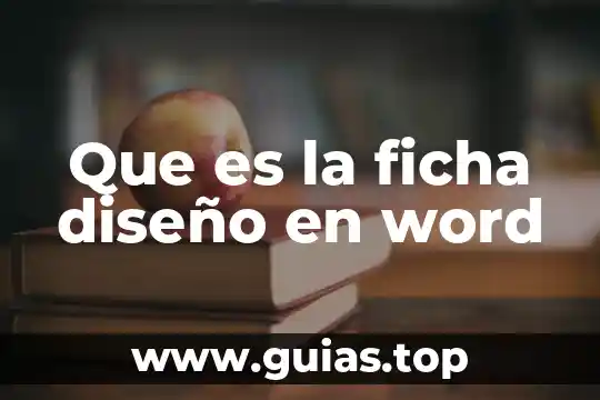 Que es un diseño de propuesta de intervencion 4 Que es la ficha diseño en word