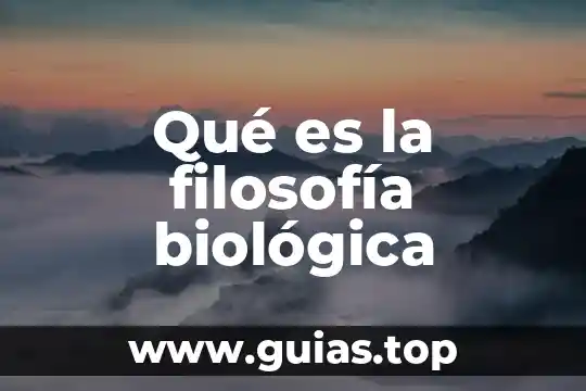 Que es templanza en filosofia 6 Qué es la filosofía biológica