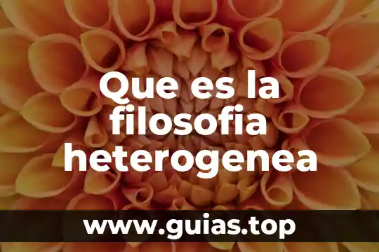 Que es naturalismo en filosofía 4 Que es la filosofia heterogenea