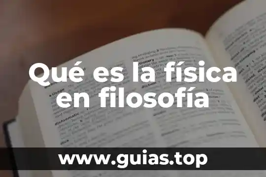 Qué es un loop en física 7 Qué es la física en filosofía