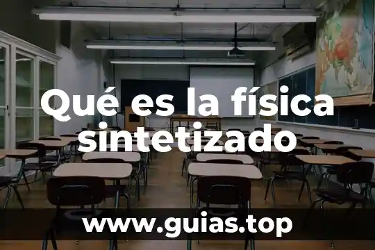 Qué es avelocidad en física 5 Qué es la física sintetizado