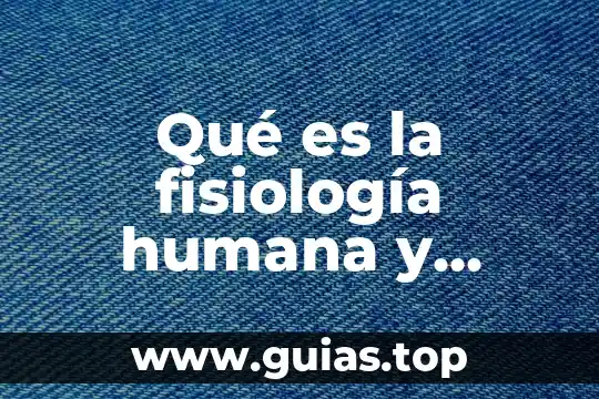Para que es el test de figura humana 4 Qué es la fisiología humana y patología