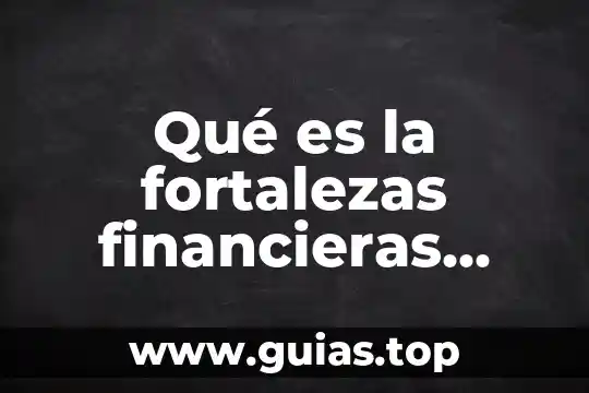 Que es muerte politica 7 Qué es la fortalezas financieras definición libros
