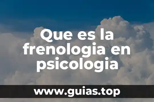 Tri en psicología que es 5 Que es la frenologia en psicologia