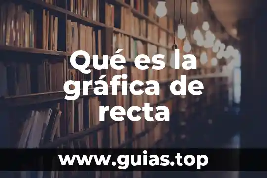 Que es un bosquejo de una grafica 3 Qué es la gráfica de recta