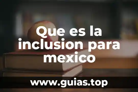 Que es el nit en méxico 3 Que es la inclusion para mexico