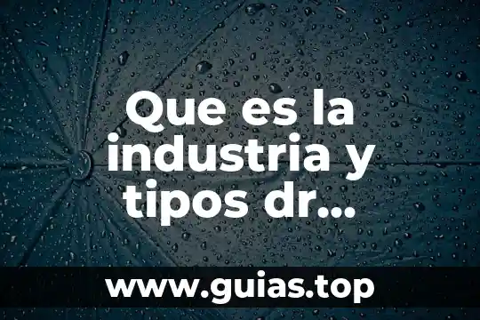 Que es evaluacion psicometrica tipos 3 Que es la industria y tipos dr industria
