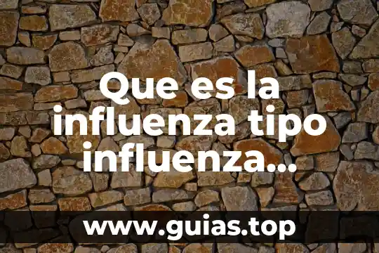 Tipo radial que es 3 Que es la influenza tipo influenza atipica