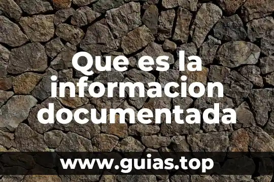 Lógica aristotélica que es 7 Que es la informacion documentada