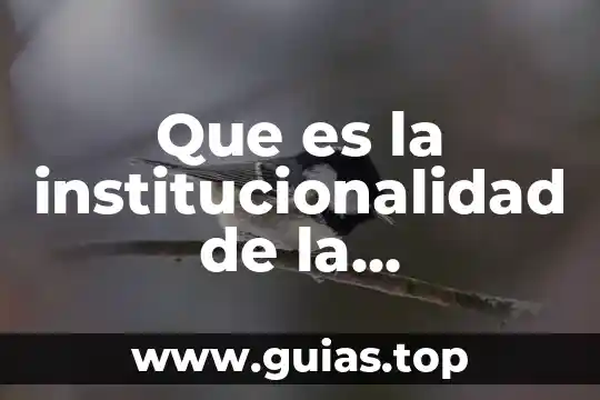 Que es la ley ambiental mexicana 3 Que es la institucionalidad de la revolucion mexicana