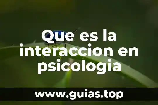 Intervención en crisis psicología que es 7 Que es la interaccion en psicologia