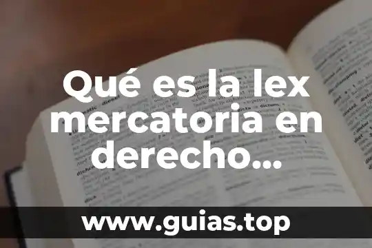 Que es derecho internacional juridicas unam 3 Qué es la lex mercatoria en derecho mercantil UNAM Jurídicas
