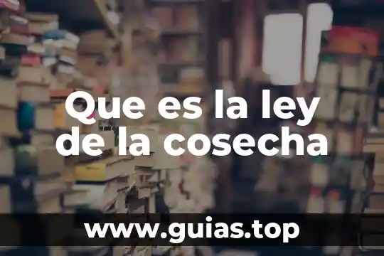 Ley pareto que es 8 Que es la ley de la cosecha