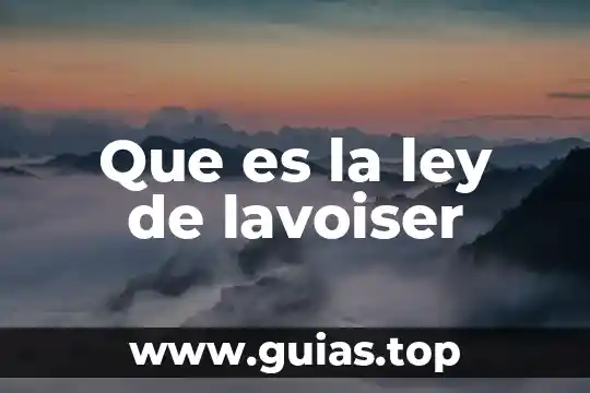 Que es inteligencia de mercados powerpoint 4 Que es la ley de lavoiser