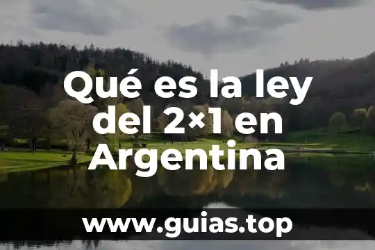 Que es ser fifi en argentina 4 Qué es la ley del 2×1 en Argentina