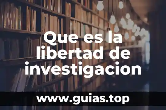 Que es una variable en el proceso de investigacion 6 Que es la libertad de investigacion