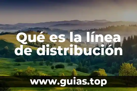 Que es el alias en banca en linea 8 Qué es la línea de distribución