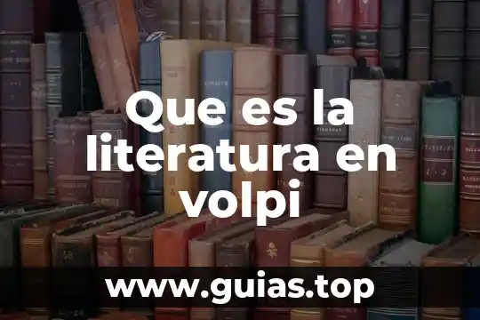 Qué es sujeto compuesto en literatura 7 Que es la literatura en volpi
