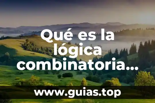 Que es la logica programada 7 Qué es la lógica combinatoria en electrónica