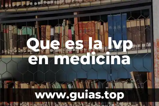 Que es ser primodelincuente 7 Que es la lvp en medicina