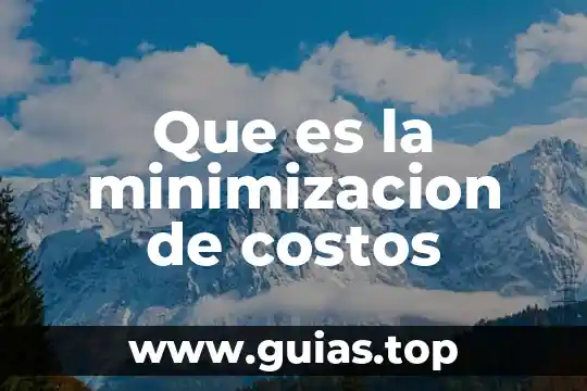 Que es el sistema de color cmyk 7 Que es la minimizacion de costos