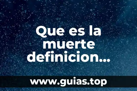 Que es ti en sistemas 3 Que es la muerte definicion filosofica
